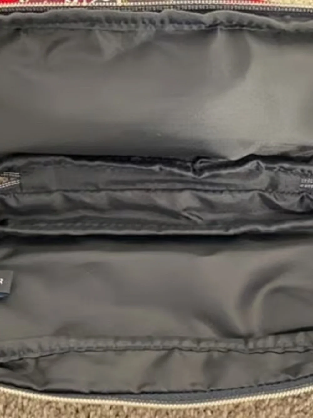 2 layers Estee Lauder zipper cosmetic bag
